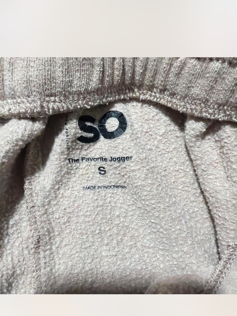 Drawstring sweatpants - Picture 2 of 2